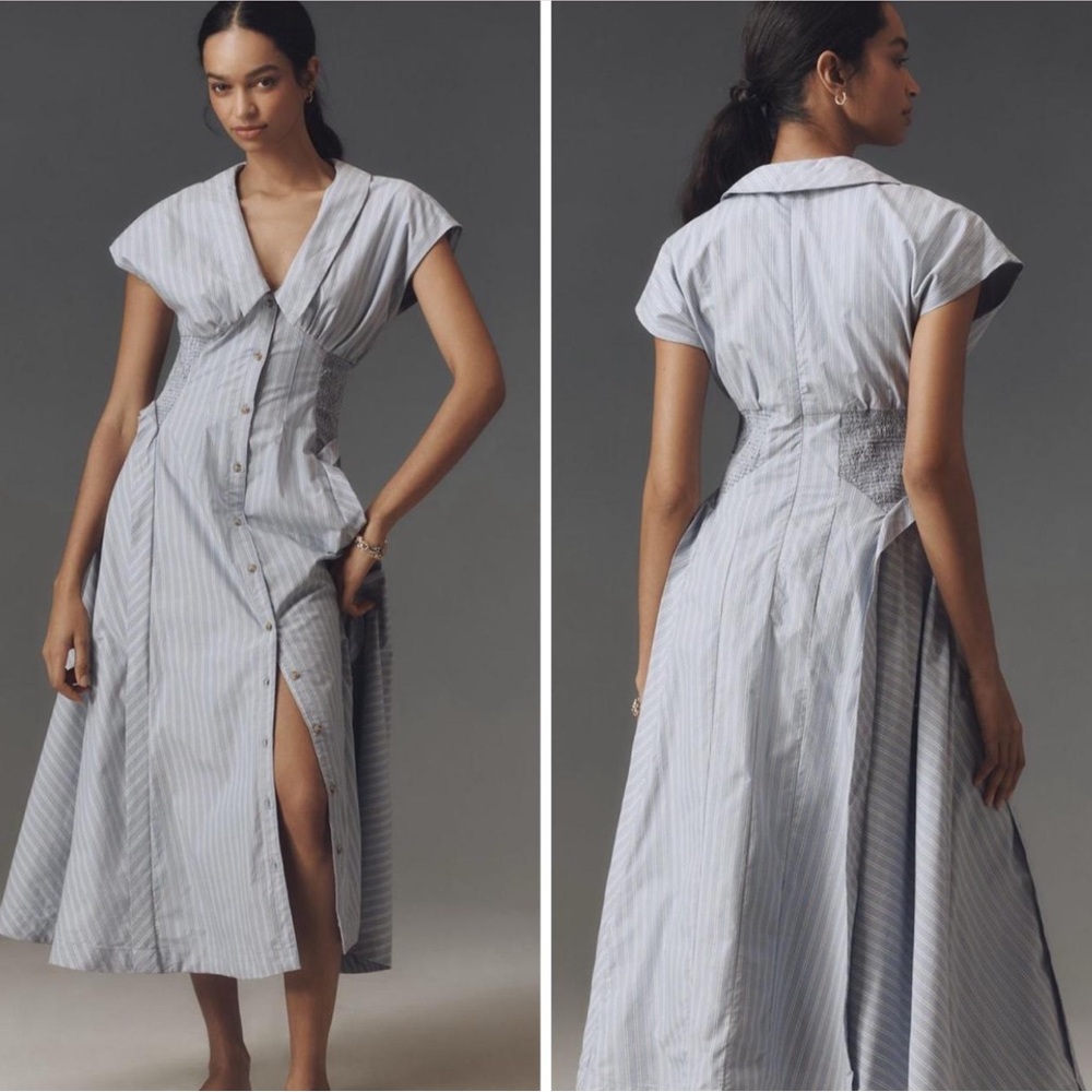 New Anthropologie Smocked Dress
